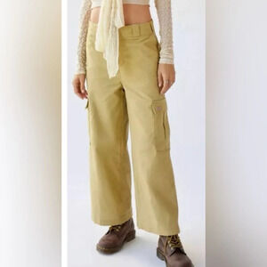 DICKIES Twill Urban Outfitters Cargo Pant Wide Leg size 8R